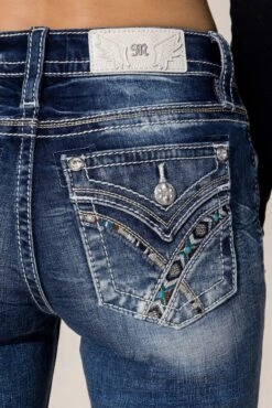 Women's Miss Me Boot Cut Jean #M3444B75 -Cowgirl Fit Sales Store eda0ff27f42f9f5826f87f2d1db3446c