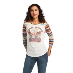 Women's Ariat Sunset Dreamin' T-Shirt #10040523 -Cowgirl Fit Sales Store f50f9ae9104f69d291d56633ec6c6dde