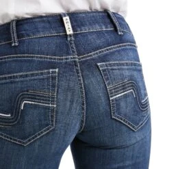 Women's Ariat R.E.A.L. Mid Rise Alexandra Boot Cut Jean #10037956-C -Cowgirl Fit Sales Store f64e9773e7abbd77c37d3718828bc6f7