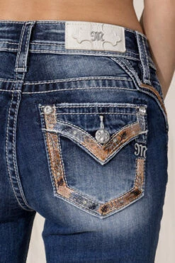 Women's Miss Me Boot Cut Jean #M3938B -Cowgirl Fit Sales Store fac0bec91f6bb249be31faf70dbbb758