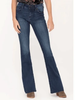 Women's Miss Me Waterfall Flare Jean #M3444F17 -Cowgirl Fit Sales Store m3444f17 3